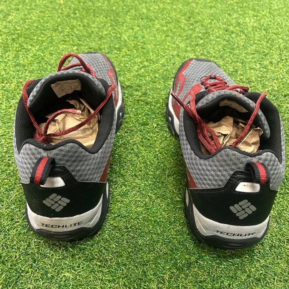 Columbia Peakfreak X2 Outdry Mens Hiking Shoes Grey Red Waterproof YM5381-053 13